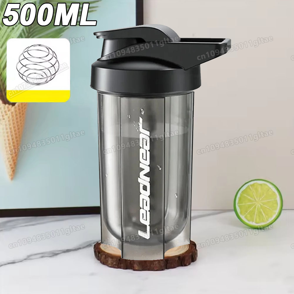 Nutrition And Fitness - 500ML 휴대용 단백질 파우더 쉐이커 병