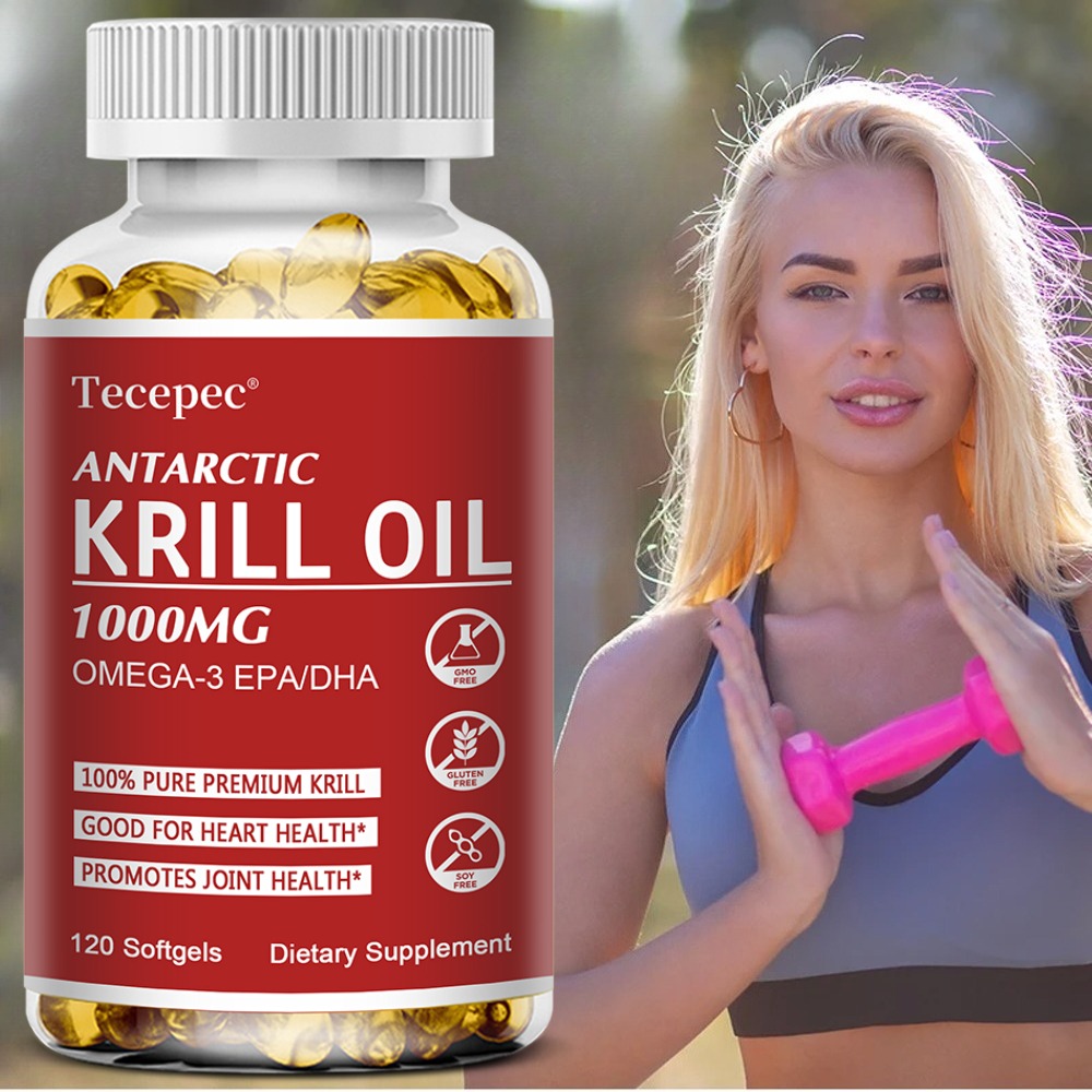 남극 크릴 오일 캡슐 오메가-3 및 EPA/DHA, 아 - Krill Oil Supplement 리뷰 및 가격