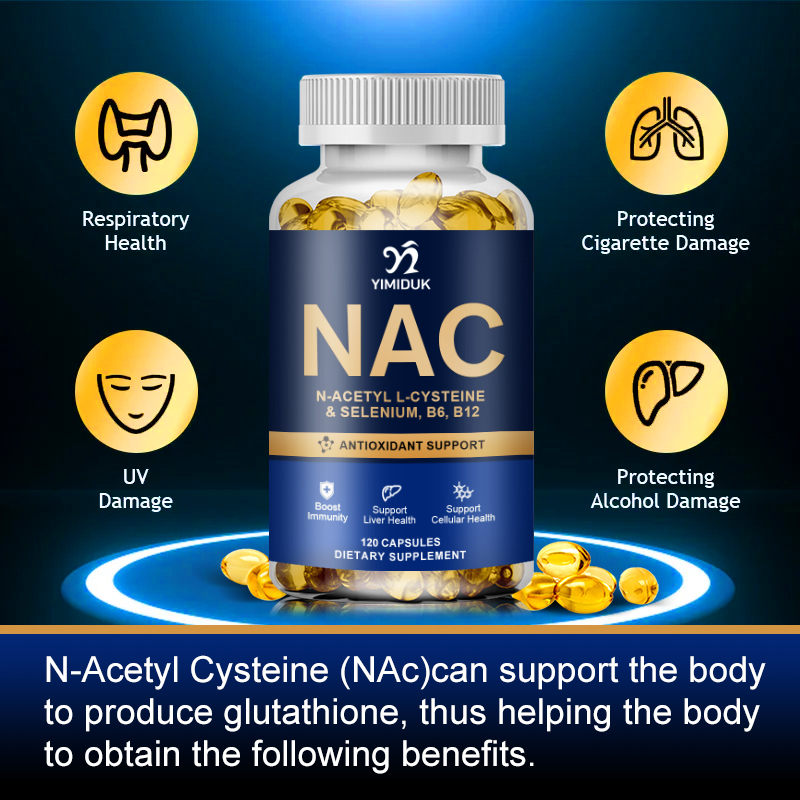NAC 글루타치온 보충제 |   셀레늄 |   B6 | - Nac N Acetyl Cysteine 리뷰 및 가격