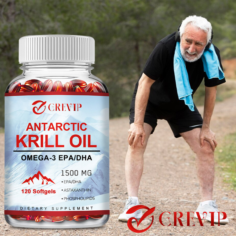 남극 크릴 오일 보충제 - 심장, 뇌, 관절 건강을 위 - Krill Oil Supplement 리뷰 및 가격