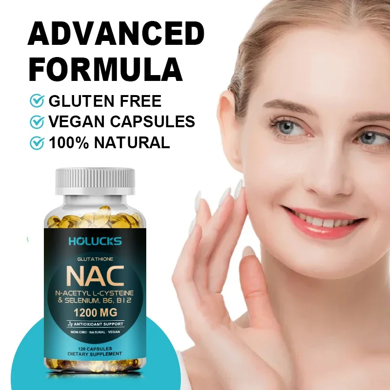 NAC 1200mg 캡슐, 간 건강, 해독, 항산화,  - Nac N Acetyl Cysteine 리뷰 및 가격