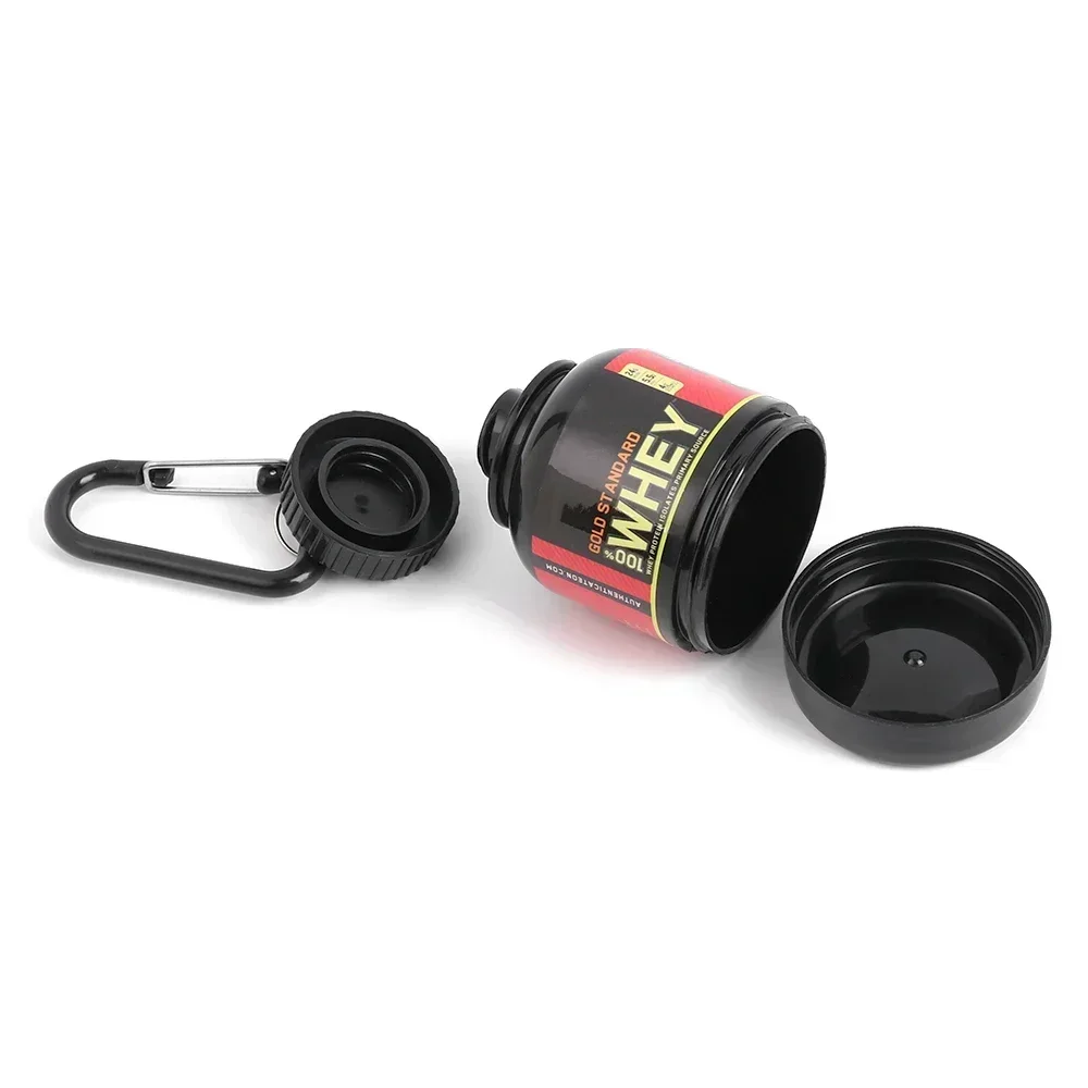 100ML 휴대용 단백질 파우더 용기 키체인이 있는 미 - Nutrition And Fitness 리뷰 및 가격