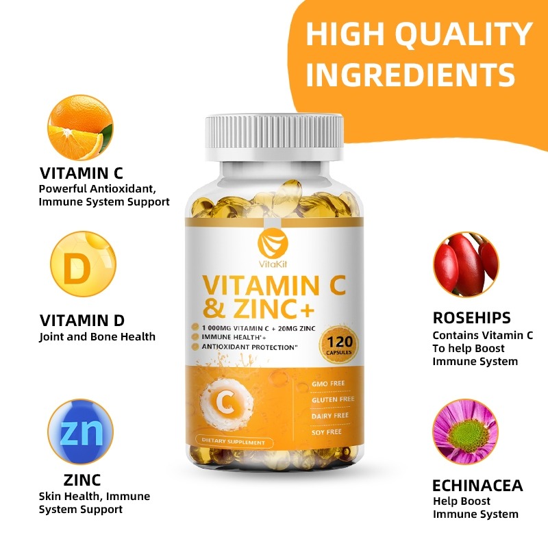 비타킷 비타민 C 1000mg 아연 20mg 함유 12 - Nutrition Zinc 리뷰 및 가격
