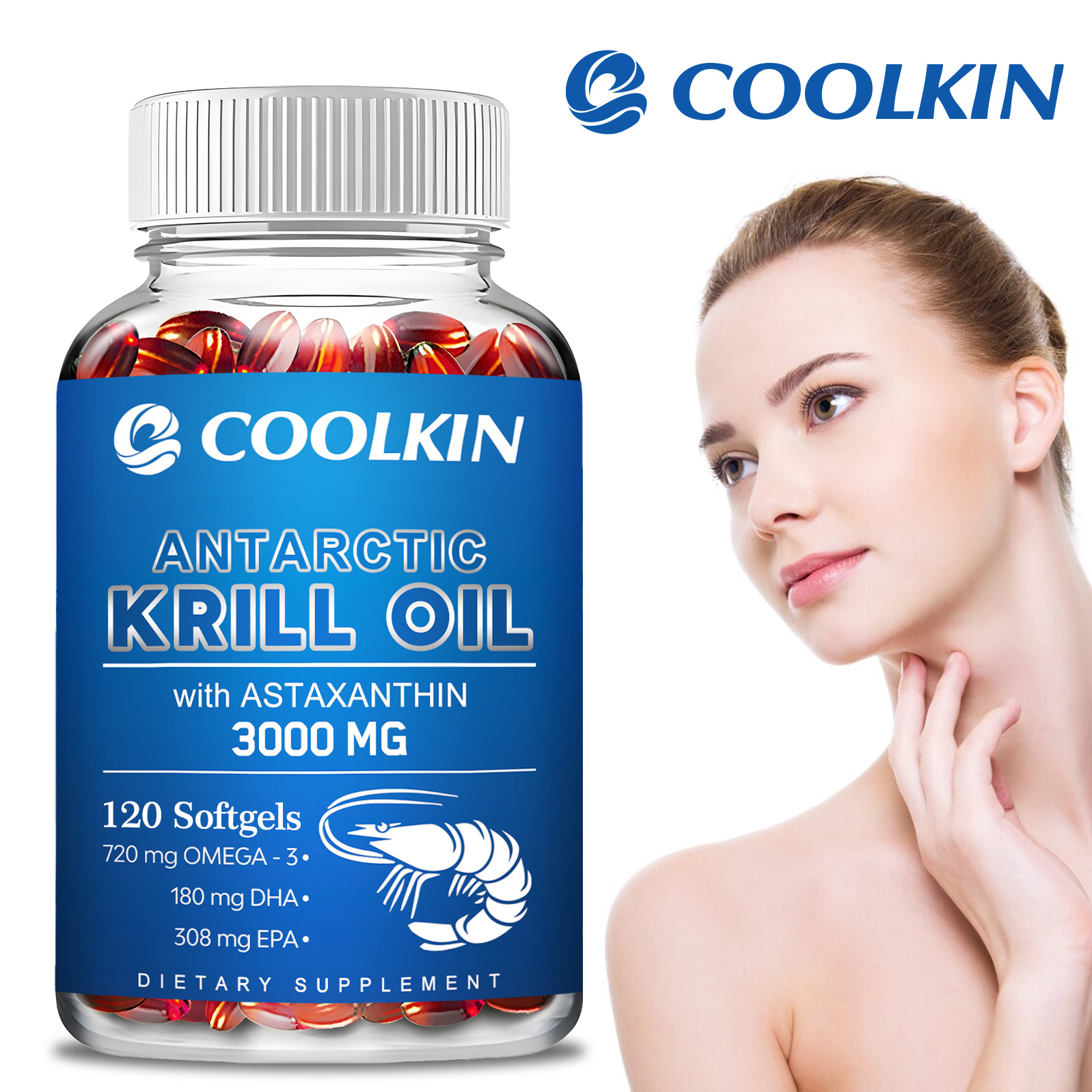 남극 크릴 오일 보충제 - 피부, 뼈 및 관절 건강을  - Krill Oil Supplement 리뷰 및 가격