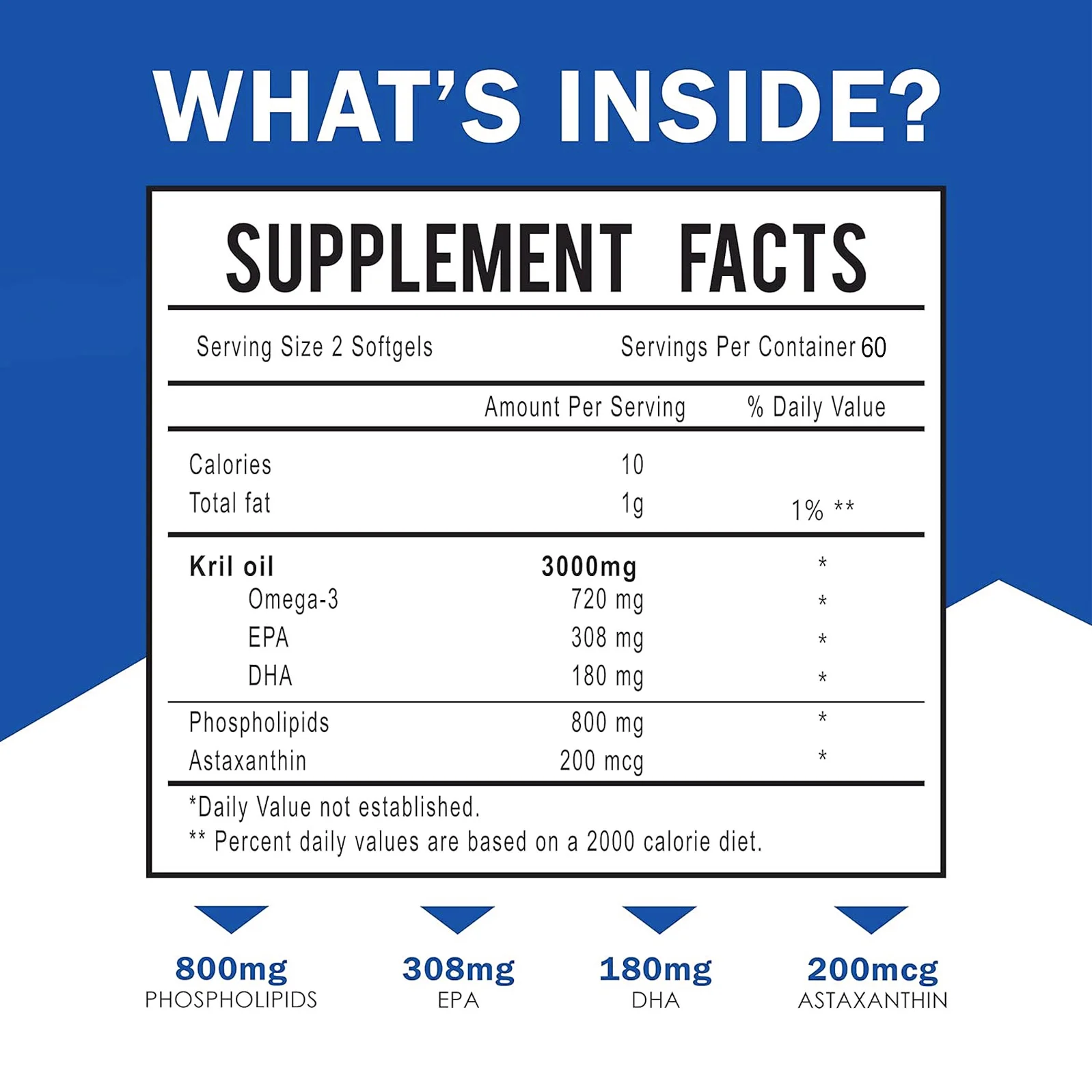 남극 크릴 오일 보충제 - 피부, 뼈 및 관절 건강을  - Krill Oil Supplement 리뷰 및 가격